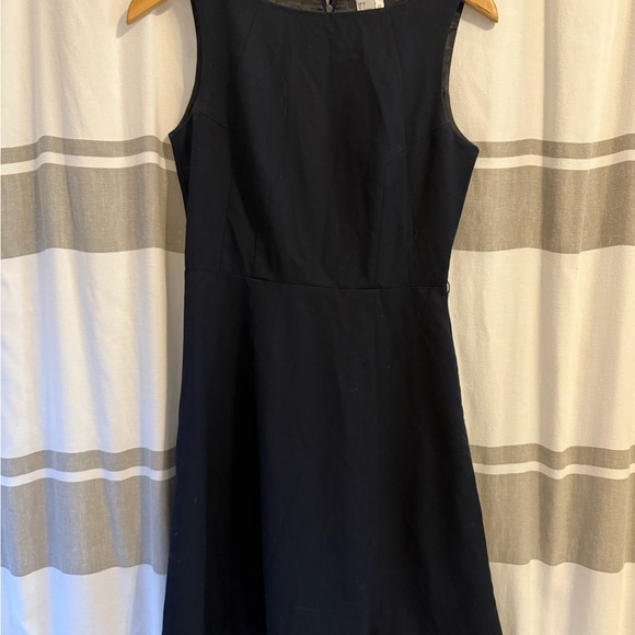 Navy blue H&M knee length dress - Picture 6 of 6